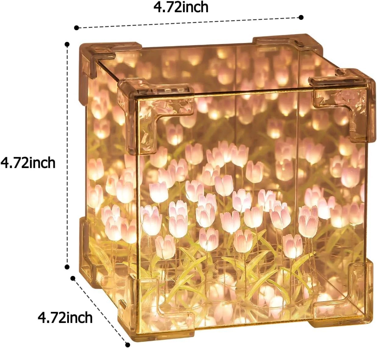 BloomShine ™ (DIY) Decorative Tulip Mirror Lamp - GoDifferent