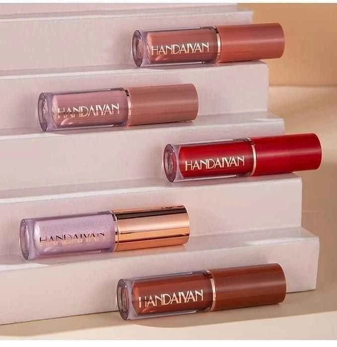 12 Colors Handaiyan Velvet Matte Liquid Lipstick Set - GoDifferent