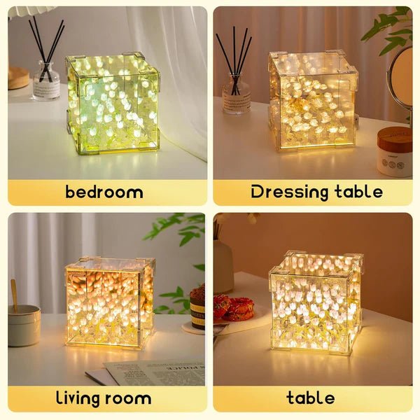 BloomShine ™ (DIY) Decorative Tulip Mirror Lamp - GoDifferent
